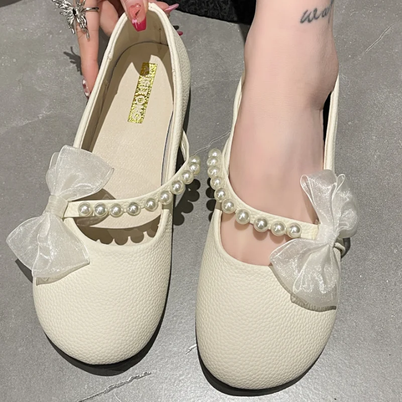 Элегантная женская обувь, осенняя женская обувь, повседневные туфли на плоской подошве, женская обувь с бантом и открытым носком
Элегантная женская обувь, осенняя женская обувь, повседневные туфли на плоской подошве, женская обувь с бантом и открытым носком