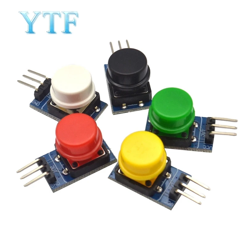 Задняя панель, электронные строительные блоки, большой модуль кнопок, модуль, пятицветный Набор для 
Задняя панель, электронные строительные блоки, большой модуль кнопок, модуль, пятицветный Набор для