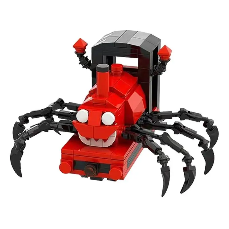 BuildMoc Horrors Game Choo-Choo Charles Building Blocks Set Spider Train Animal Figures Creativity Bricks Toys For Children Gift
BuildMoc Horrors Game Choo-Choo Charles Building Blocks Set Spider Train Animal Figures Creativity Bricks Toys For Children Gift