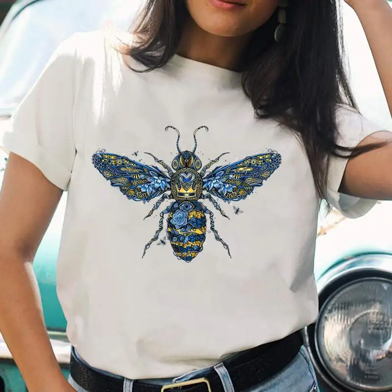 Women T-shirts Bee Casual Ladies Trend Watercolor Short Sleeve Cartoon T Top Shirt Print Female Graphic Fashion Tee T-Shirt
Women T-shirts Bee Casual Ladies Trend Watercolor Short Sleeve Cartoon T Top Shirt Print Female Graphic Fashion Tee T-Shirt