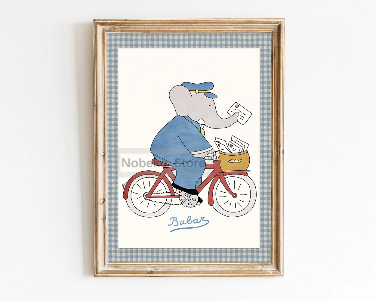 Печать на холсте Бабар Слон классическая иллюстрация
Печать на холсте Бабар Слон классическая иллюстрация