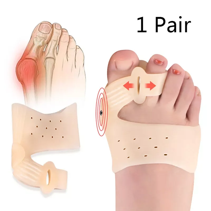 Silicone Bunion Corrector Toe Separator Bunions Toe Corrector Valgus For Toe Haluksy Finger Separator Hallux Valgus Corrector
Silicone Bunion Corrector Toe Separator Bunions Toe Corrector Valgus For Toe Haluksy Finger Separator Hallux Valgus Corrector