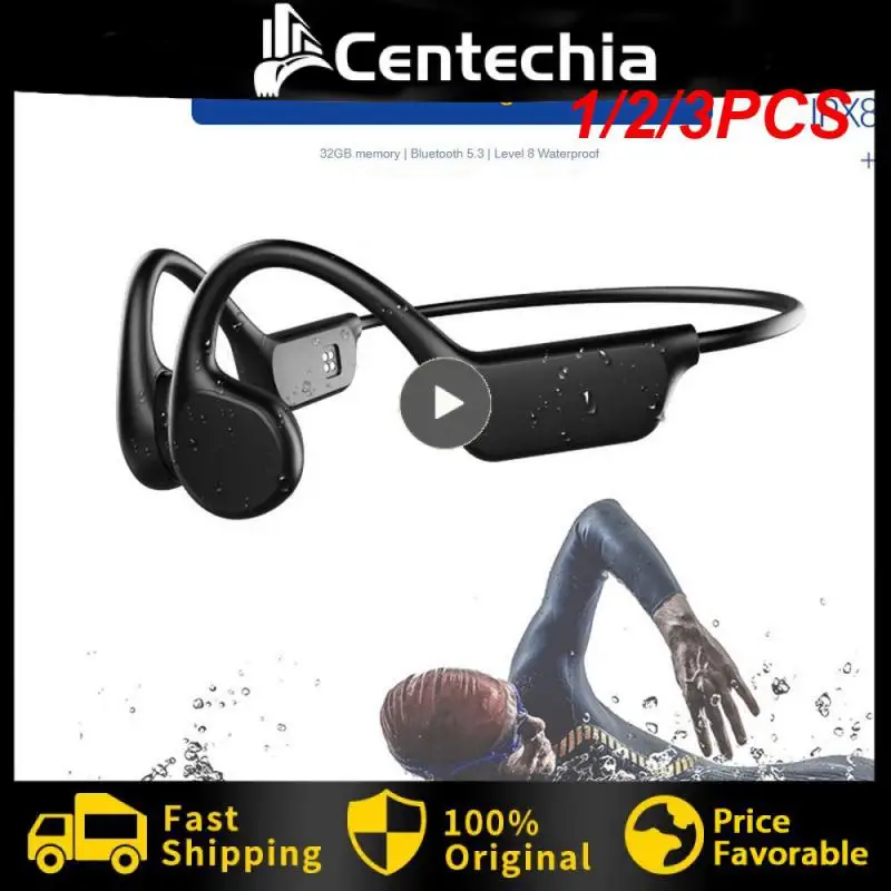 1/2/3PCS Bone Conduction Earphones Wireless IPX8 Waterproof MP3 Player Hifi Ear-hook Headphone With Mic Headset For
1/2/3PCS Bone Conduction Earphones Wireless IPX8 Waterproof MP3 Player Hifi Ear-hook Headphone With Mic Headset For