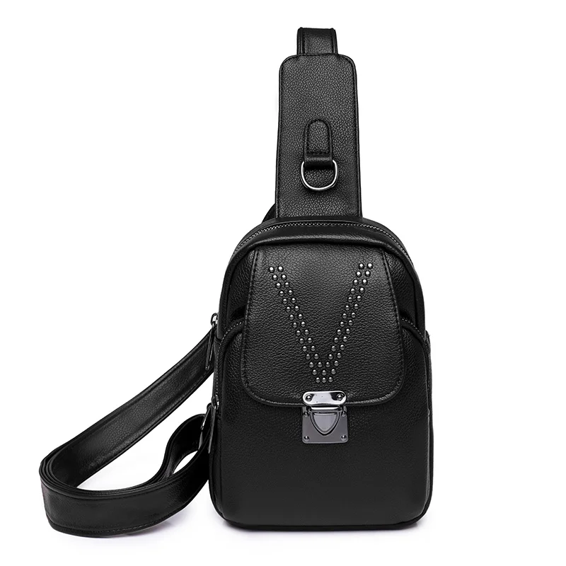 Women's Leisure PU Leather Chest Packs Designer Ladies Fashion Versatile Crossbody Bags Female Trend Simplicity Shoulder Bags
Women's Leisure PU Leather Chest Packs Designer Ladies Fashion Versatile Crossbody Bags Female Trend Simplicity Shoulder Bags