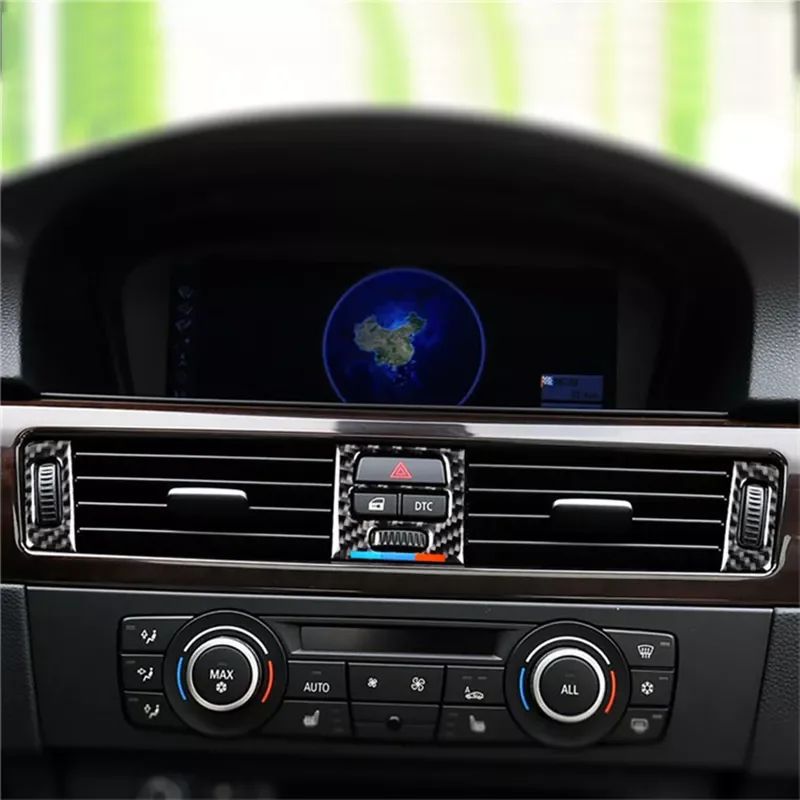 5pcs Carbon Fiber Auto Air Conditioner Vent Outlet Cover Mouldings For BMW E90 E92 E93 3 Series 2005-12 Car Interior Accessories
5pcs Carbon Fiber Auto Air Conditioner Vent Outlet Cover Mouldings For BMW E90 E92 E93 3 Series 2005-12 Car Interior Accessories
