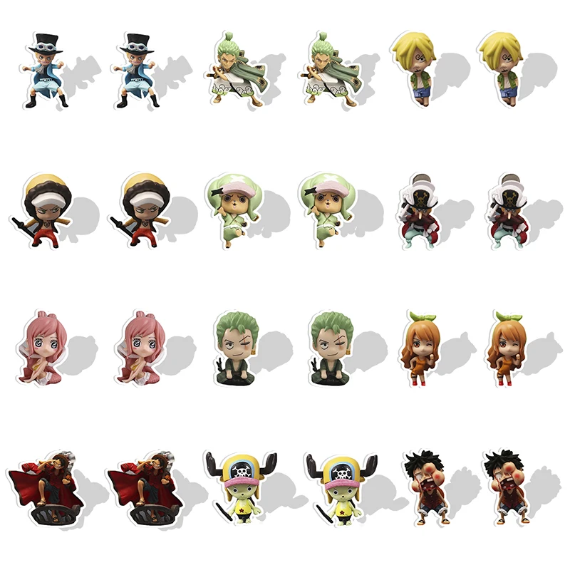 Bandai ONE PIECE Roles Luffy Roronoa Zoro Acrylic Symmetrical Holeless Earrings Epoxy Resin Clip Accessories Clip Earring QHY182
Bandai ONE PIECE Roles Luffy Roronoa Zoro Acrylic Symmetrical Holeless Earrings Epoxy Resin Clip Accessories Clip Earring QHY182