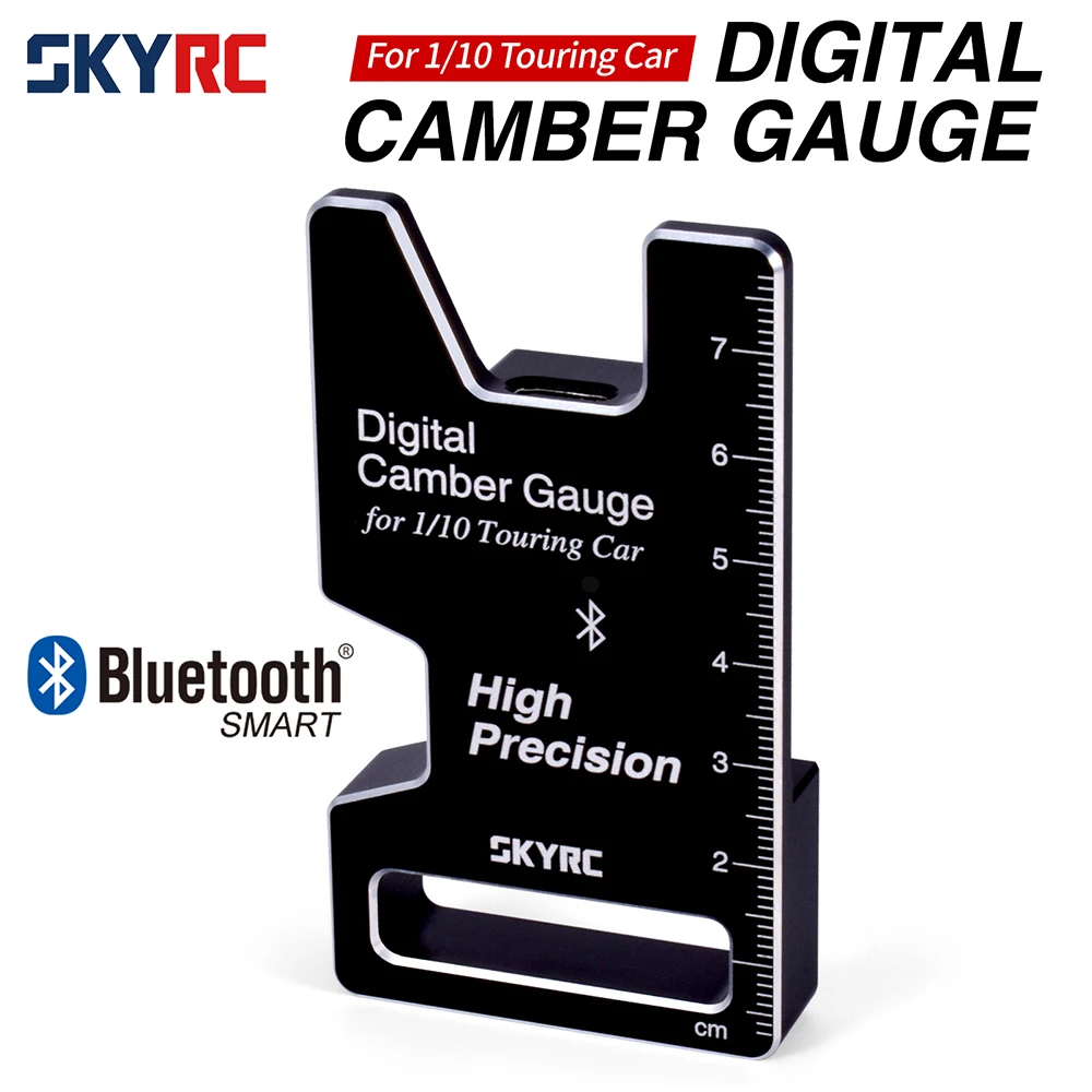 SKYRC CTG-015 RC Digital Camber Gauge for 1/10 Touring Car RC Racing Wheel with Bluetooth High Prcision Adjustment Alignment
SKYRC CTG-015 RC Digital Camber Gauge for 1/10 Touring Car RC Racing Wheel with Bluetooth High Prcision Adjustment Alignment