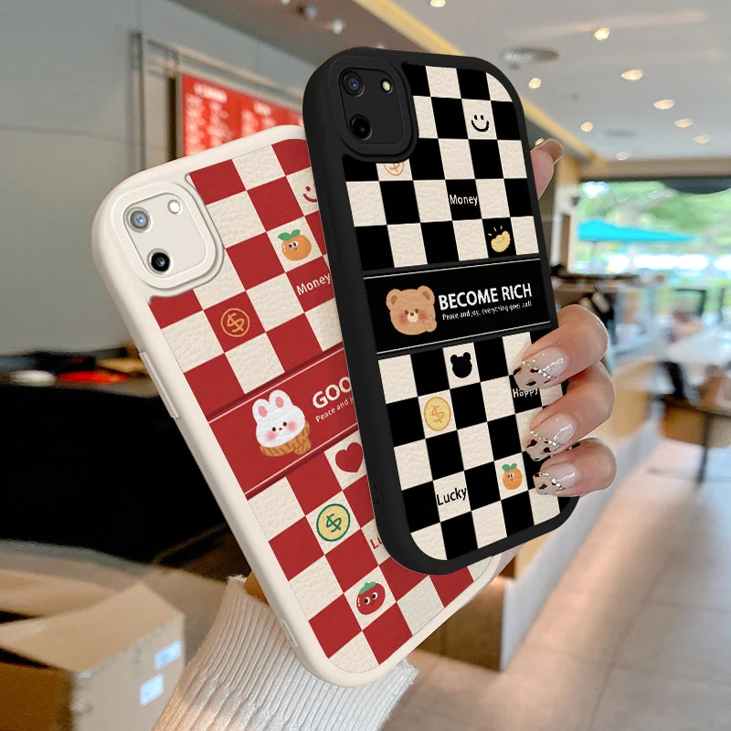 Checked Rabbit Phone Case for Realme C11 2020 2021 C12 C15 C20 C20A C21 C21Y C25 C25S C25Y C31 C35 Narzo 20 30A 50A Prime Soft
Checked Rabbit Phone Case for Realme C11 2020 2021 C12 C15 C20 C20A C21 C21Y C25 C25S C25Y C31 C35 Narzo 20 30A 50A Prime Soft
