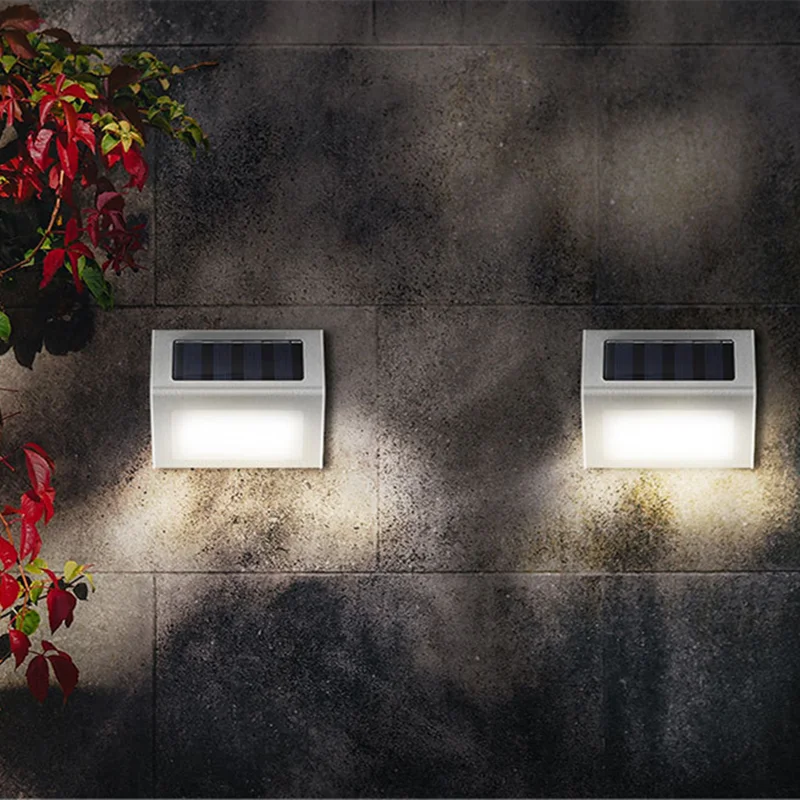 IP65 Waterproof Solar Stair Lightings Outdoor 3/6LED 7Pcs Terrace Guardrail Step Lamp Passage Garden Decor Courtyard Wall Lights
IP65 Waterproof Solar Stair Lightings Outdoor 3/6LED 7Pcs Terrace Guardrail Step Lamp Passage Garden Decor Courtyard Wall Lights