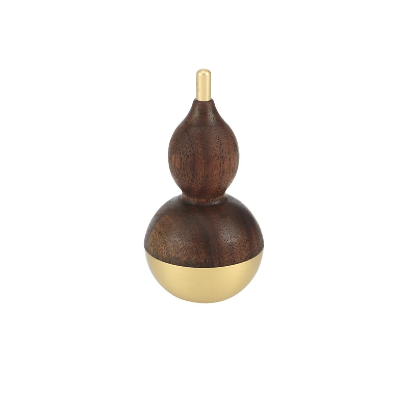 Creative Brass Black Walnut Gourd, 4.5x9cm Stuff Gourd Zen Decoration Home Decoration Crafts, Copperwood Gourd
Creative Brass Black Walnut Gourd, 4.5x9cm Stuff Gourd Zen Decoration Home Decoration Crafts, Copperwood Gourd