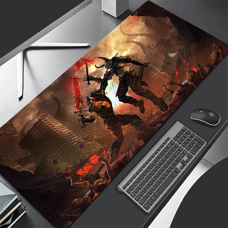 Doom Mousepad Large Custom Home Keyboard Pad Mouse Mat Office Carpet Natural Non-slip Rubber Mouse Pad Decorative Desktop Mat
Doom Mousepad Large Custom Home Keyboard Pad Mouse Mat Office Carpet Natural Non-slip Rubber Mouse Pad Decorative Desktop Mat