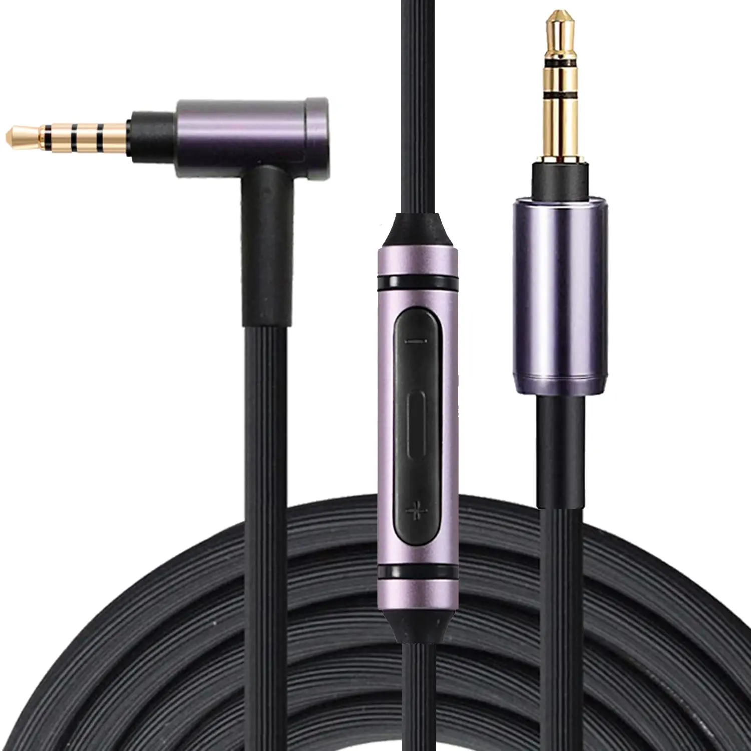 Poyatu M50xBT Mic Cable for ATH-M50xBT ATH-M50xBT2 M50xBTPB M50xBT2MO Audio Cables Aux Wire Universal Microphone Remote Cord
Poyatu M50xBT Mic Cable for ATH-M50xBT ATH-M50xBT2 M50xBTPB M50xBT2MO Audio Cables Aux Wire Universal Microphone Remote Cord
