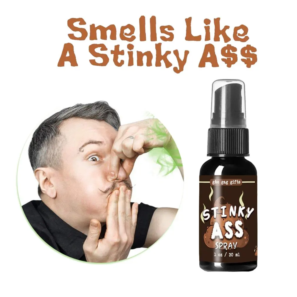 Liquid Fart Gag Prank Joke Spray Can Stink Bomb Smelly Stinky Gas 30ML Best Gift for kids Funtime Family Entertainment
Liquid Fart Gag Prank Joke Spray Can Stink Bomb Smelly Stinky Gas 30ML Best Gift for kids Funtime Family Entertainment