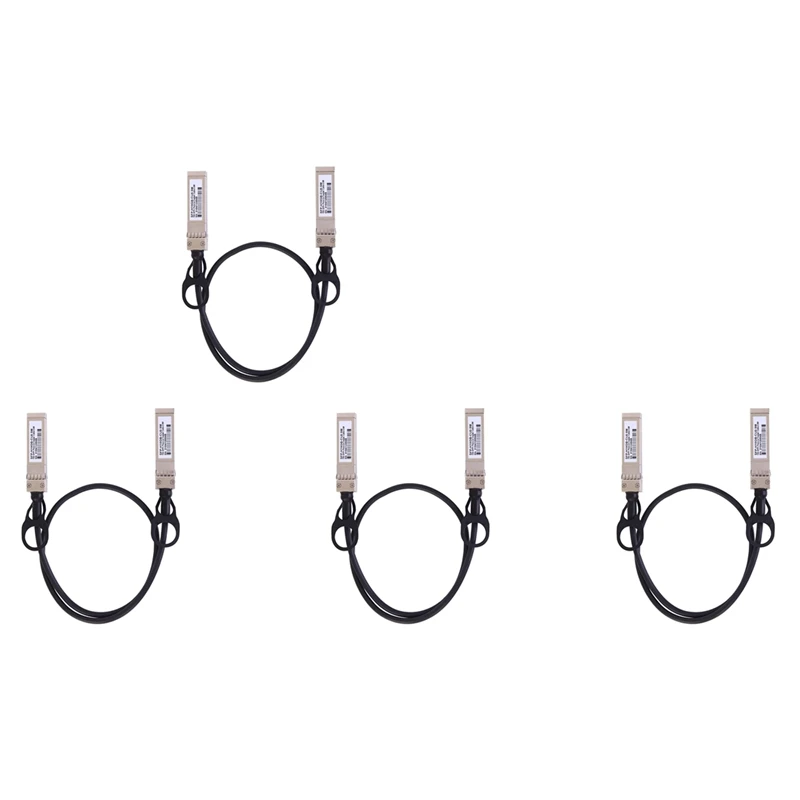 4X 10G SFP+ Twinax Cable, Direct Attach Copper(DAC) 10GBASE SFP Passive Cable For SFP-H10GB-CU1M,Ubiquiti,D-Link(0.5M)
4X 10G SFP+ Twinax Cable, Direct Attach Copper(DAC) 10GBASE SFP Passive Cable For SFP-H10GB-CU1M,Ubiquiti,D-Link(0.5M)