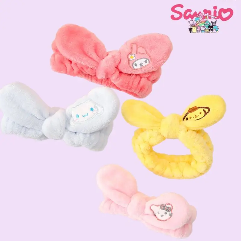 Autumn and Winter Sanrio Hello Kitty Plush Doll Face WashMakeup Hairband Sweet KawaiiNon Slip Elastic Headbands Hair Accessories 
Autumn and Winter Sanrio Hello Kitty Plush Doll Face WashMakeup Hairband Sweet KawaiiNon Slip Elastic Headbands Hair Accessories