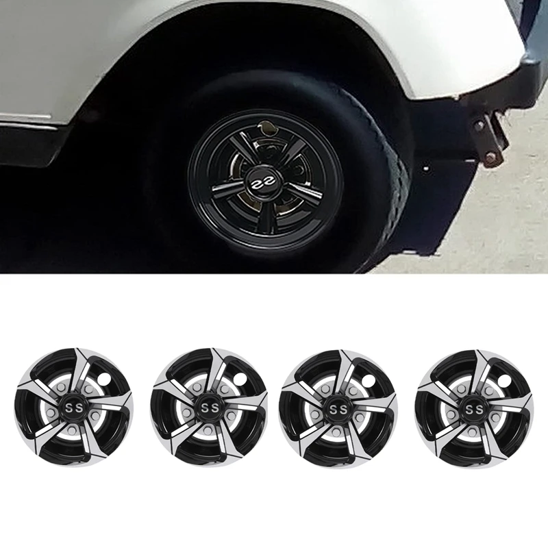 4Pcs 8Inch Golf Cart Wheel Cover 5 Spoke Design Hub Cap For Club Car EZGO Yamaha
4Pcs 8Inch Golf Cart Wheel Cover 5 Spoke Design Hub Cap For Club Car EZGO Yamaha