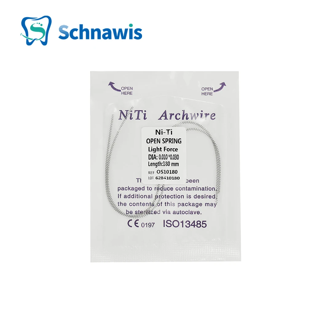 New Dental Orthodontics Open Coil Spring Light Force Elastic Coil Spring Length 180mm Orthodontic Materials Dentisty Correction
New Dental Orthodontics Open Coil Spring Light Force Elastic Coil Spring Length 180mm Orthodontic Materials Dentisty Correction