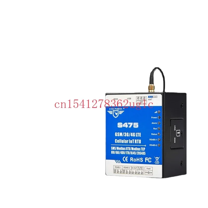RTU Wireless Controller RS485 Serial Port to RJ45 Network Port Conversion MQTT Protocol JSON Format 8-Way Switch Value 
RTU Wireless Controller RS485 Serial Port to RJ45 Network Port Conversion MQTT Protocol JSON Format 8-Way Switch Value