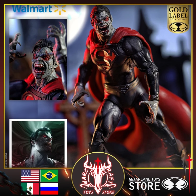 McFarlane Toys vampire Superman genuine 7-inch movable figure model toy doll gift movie animation multiverse
McFarlane Toys vampire Superman genuine 7-inch movable figure model toy doll gift movie animation multiverse