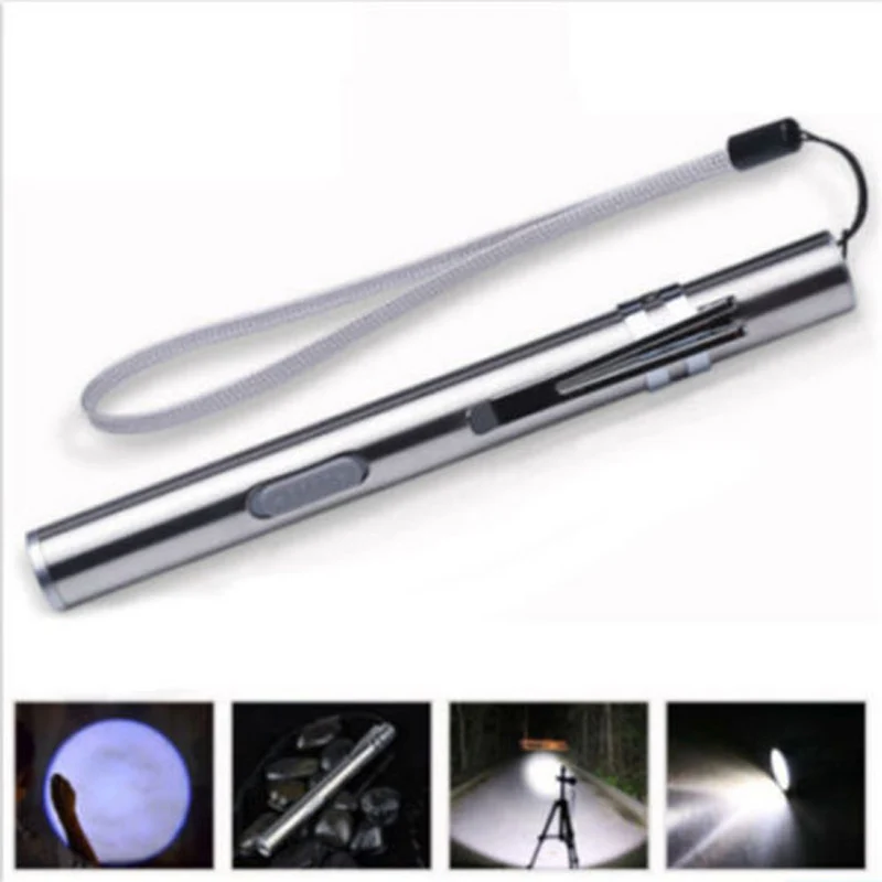 Mini Pocket Pen Flashlight Pencil Torch LED USB Rechargeable Light Built-in Battery Outdoor Wireless Lamps For Camping Hiking
Mini Pocket Pen Flashlight Pencil Torch LED USB Rechargeable Light Built-in Battery Outdoor Wireless Lamps For Camping Hiking