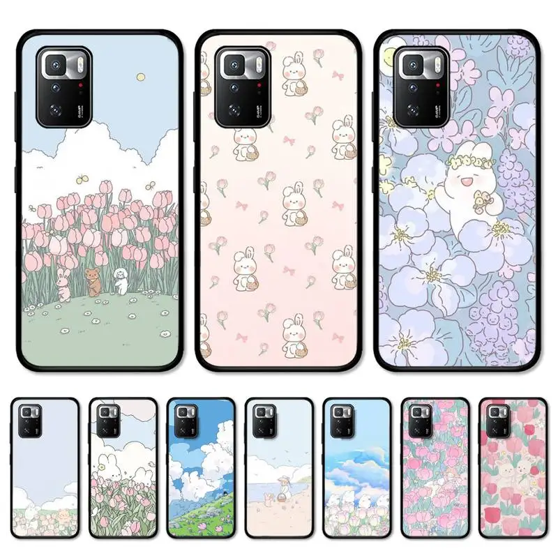 Cute Funny Rabbit Flower Phone Case for Redmi 5 6 7 8 9 A 5plus K20 4X S2 GO 6 K30 pro
Cute Funny Rabbit Flower Phone Case for Redmi 5 6 7 8 9 A 5plus K20 4X S2 GO 6 K30 pro