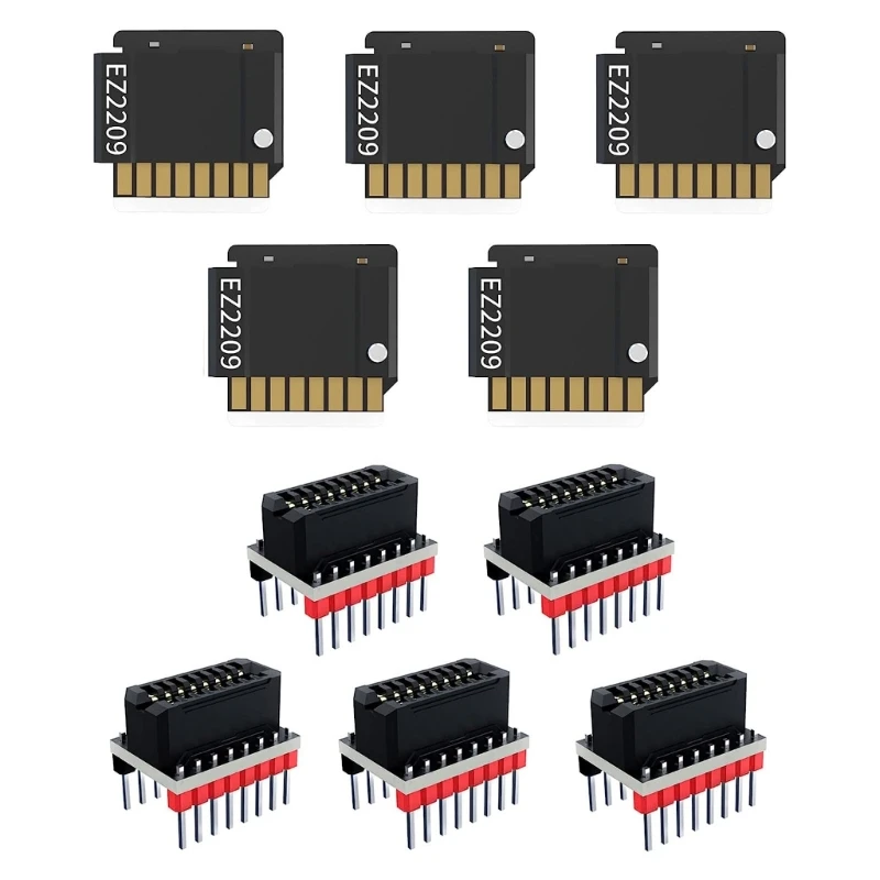 EZ2209 Stepper Motor Driver with EZ Driver Connector 5 Sets for SKR V1.4 SKR 2, SKR 3 SKR Control Board
EZ2209 Stepper Motor Driver with EZ Driver Connector 5 Sets for SKR V1.4 SKR 2, SKR 3 SKR Control Board