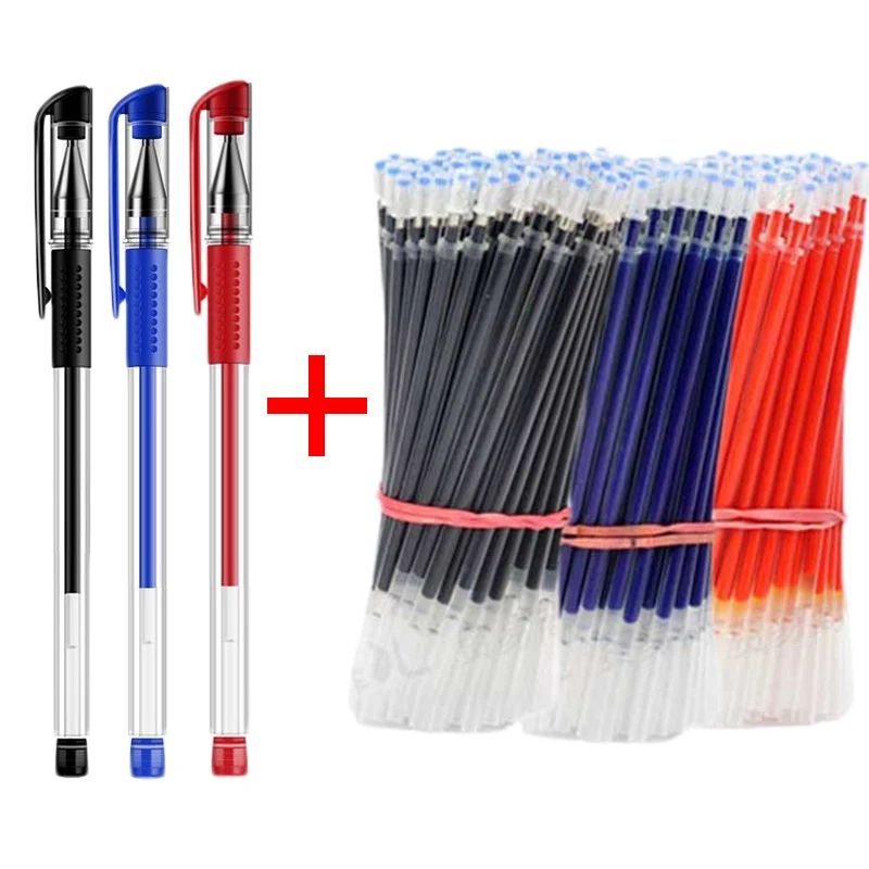 25 Pcs Ballpoint Pen + Refill Set Black Blue Red Ink Gel Pen Bullet Tip 0.5mm School&office Supplies Stationery kawaii cute
25 Pcs Ballpoint Pen + Refill Set Black Blue Red Ink Gel Pen Bullet Tip 0.5mm School&office Supplies Stationery kawaii cute