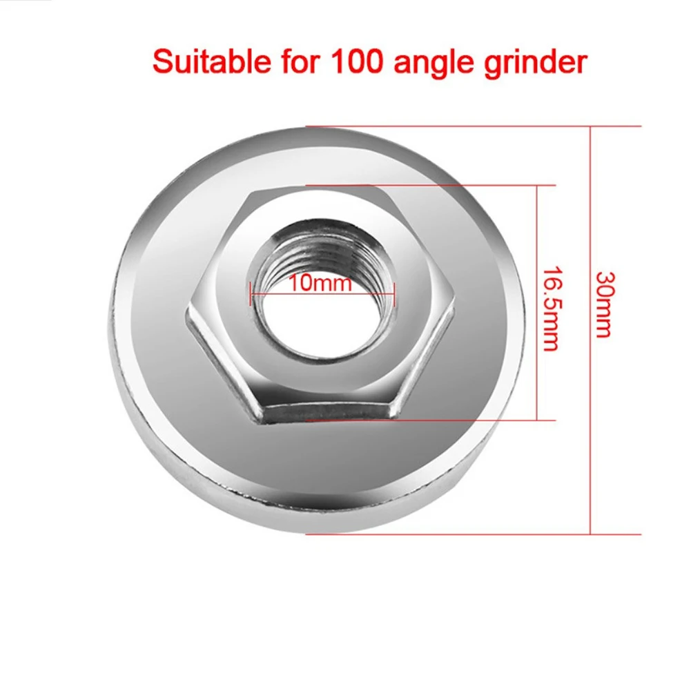 5PCS Angle Grinder Chuck Locking Plate Chuck Quick Clamp Quick Release Nut Clamp Hex Nut Grinding Blade Saw Blade Tool
5PCS Angle Grinder Chuck Locking Plate Chuck Quick Clamp Quick Release Nut Clamp Hex Nut Grinding Blade Saw Blade Tool