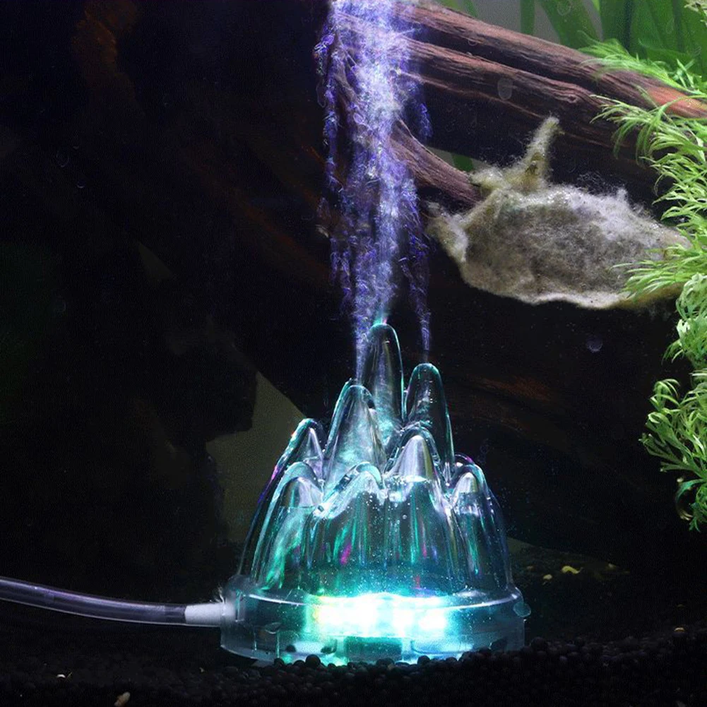 LED Bubble Lamp Oxygenation Pump Fish Tank Volcano Shape Night Lamp Pump LED Colorful Aquarium Underwater Light
LED Bubble Lamp Oxygenation Pump Fish Tank Volcano Shape Night Lamp Pump LED Colorful Aquarium Underwater Light