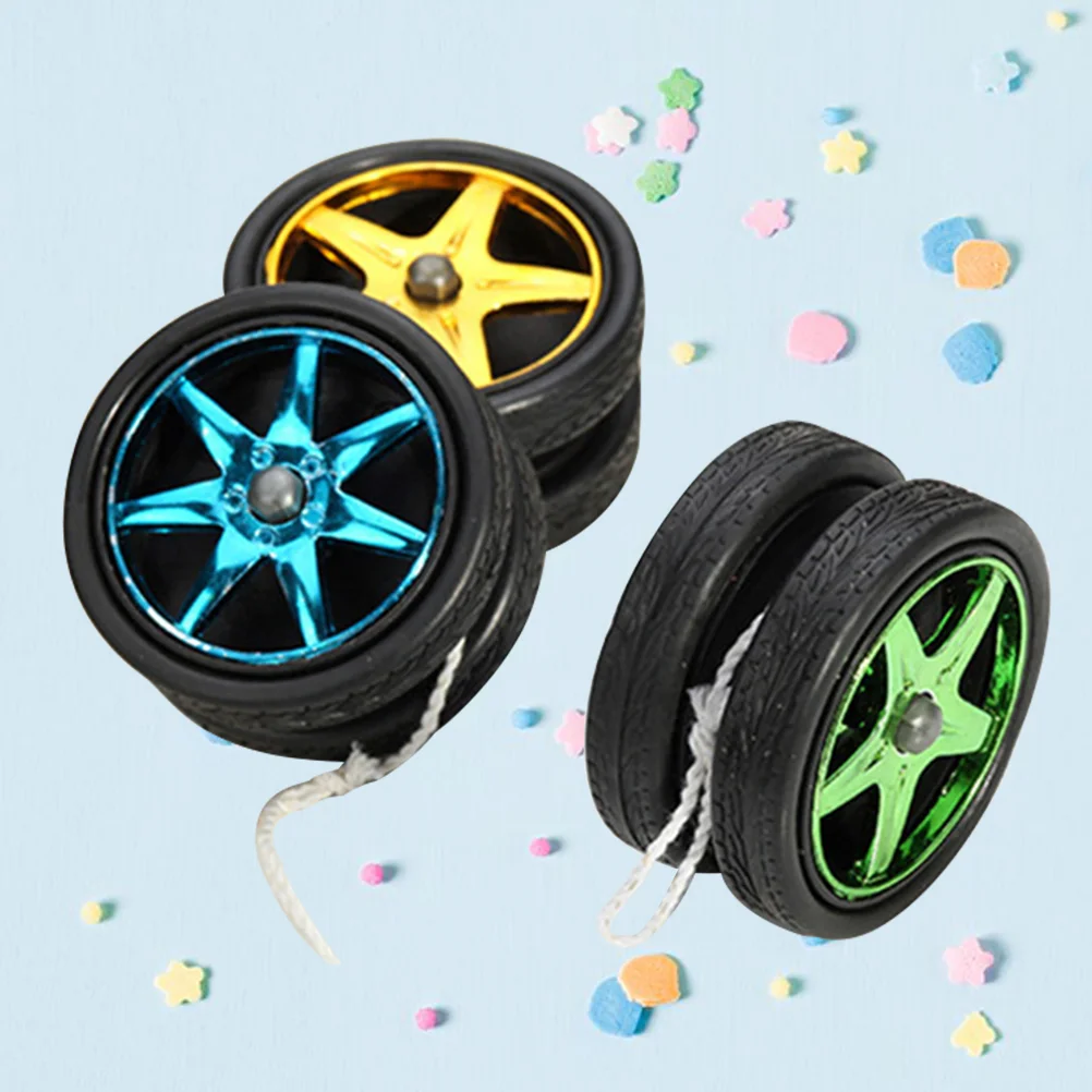 3pcs Yoyo Funny Car Wheel Shape Yoyo Outdoor Home Yo-Yo Gift for Children Toddler Kids
3pcs Yoyo Funny Car Wheel Shape Yoyo Outdoor Home Yo-Yo Gift for Children Toddler Kids