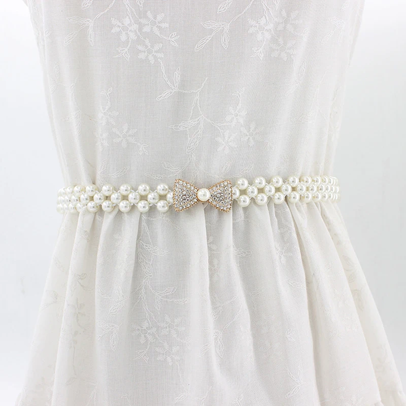 1PC Elegant Women Pearl Belt Waist Belt Elastic Buckle Pearl Chain Belt Female Girls Dress Crystal Strap
1PC Elegant Women Pearl Belt Waist Belt Elastic Buckle Pearl Chain Belt Female Girls Dress Crystal Strap