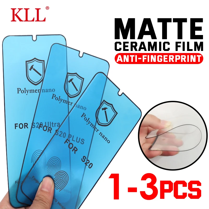 1-3pcs Matte Ceramic Protective Film For Samsung Galaxy S22 S21 S20 Note 20 Ultra 10 9 S10 S9 S8 Plus Screen Protector Not Glass
1-3pcs Matte Ceramic Protective Film For Samsung Galaxy S22 S21 S20 Note 20 Ultra 10 9 S10 S9 S8 Plus Screen Protector Not Glass