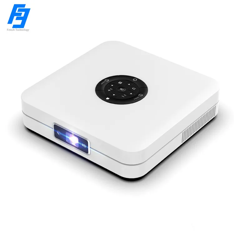 

K1 Mini DLP Android Projector 300 ANSI Lumens White/Black/Gray Support 4K 120" Small Size Big Screen