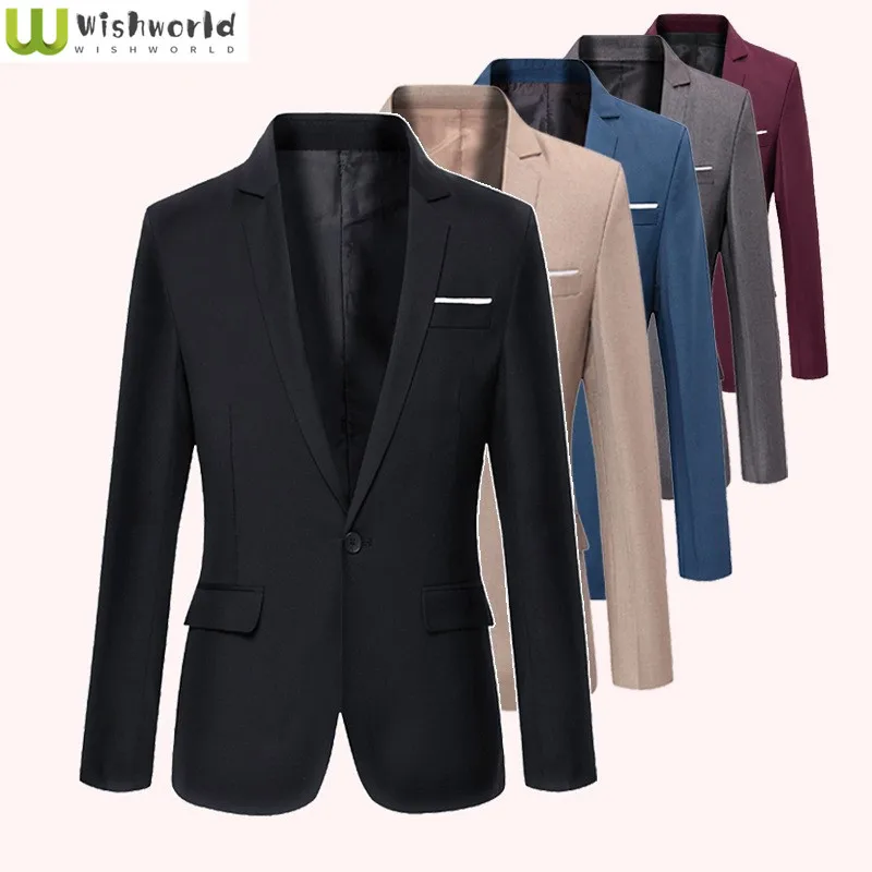 2022 Korean Fashion Elegant Men's Suit Fashion Slim Fitting Jacket Blazer Office Work Clothes Thin Business Suit Men Clothes
2022 Korean Fashion Elegant Men's Suit Fashion Slim Fitting Jacket Blazer Office Work Clothes Thin Business Suit Men Clothes