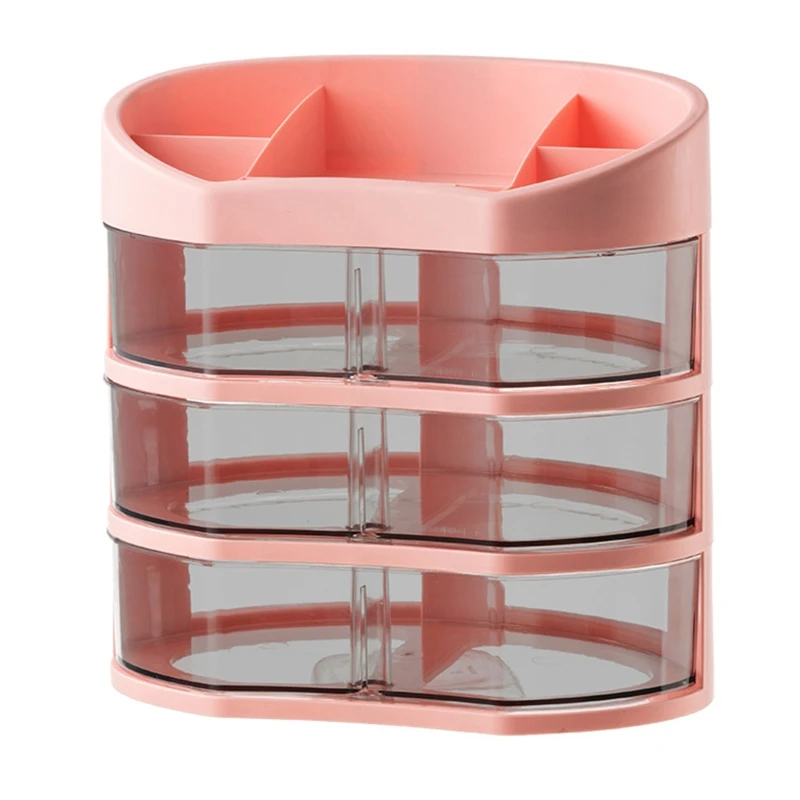 2/3 Tiers Desktop Makeup Organizer Large Capacity Cosmetic Storage Box with Drawer Lipsticks Holder Container
2/3 Tiers Desktop Makeup Organizer Large Capacity Cosmetic Storage Box with Drawer Lipsticks Holder Container