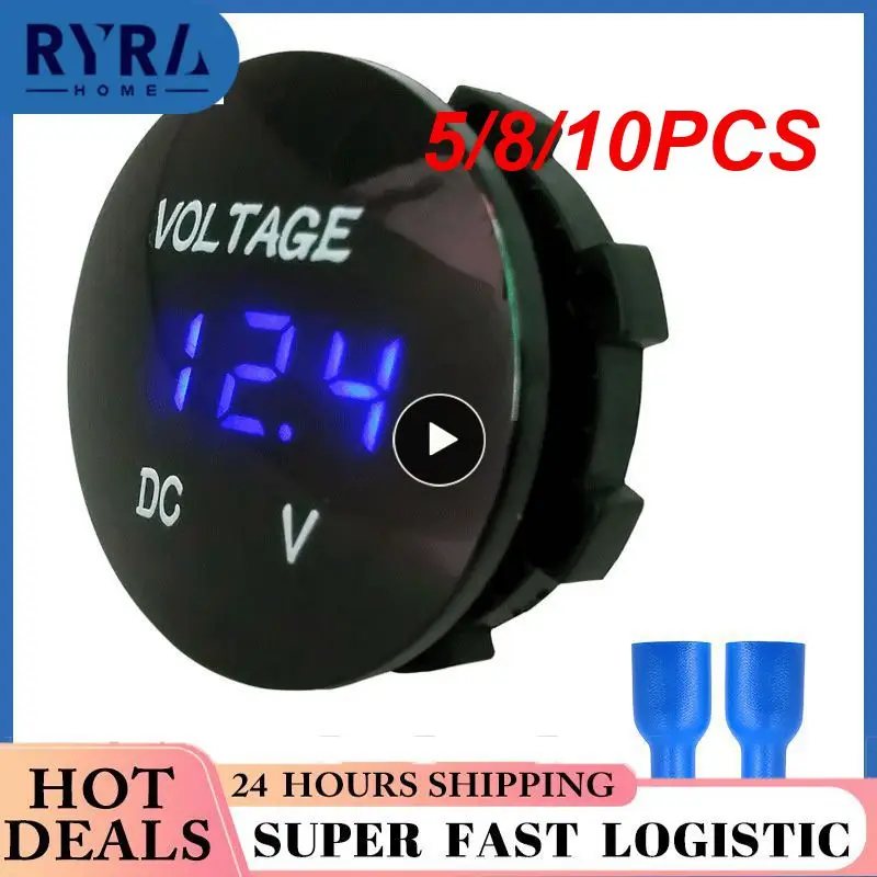 5/8/10PCS D3 Voltmeter Fireproof 5-48v Digital Voltmeter Tester Monitor Led Panel Waterproof Dc Digital Voltmeter Tester
5/8/10PCS D3 Voltmeter Fireproof 5-48v Digital Voltmeter Tester Monitor Led Panel Waterproof Dc Digital Voltmeter Tester