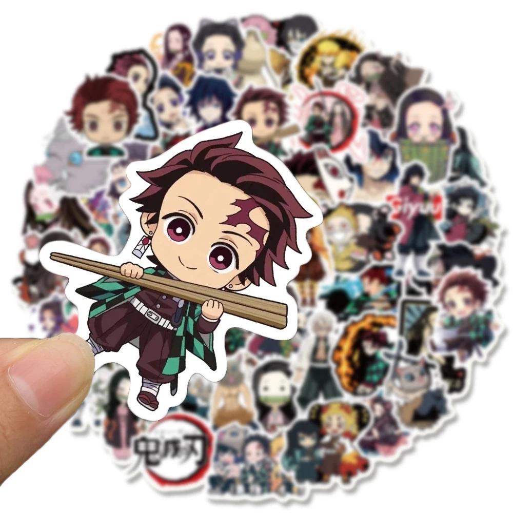 100Pcs/Set Anime Demon Slayer Graffiti Stickers for Laptop Luggage Bicycle Car Skateboard Computer Waterproof Decal Toys
100Pcs/Set Anime Demon Slayer Graffiti Stickers for Laptop Luggage Bicycle Car Skateboard Computer Waterproof Decal Toys