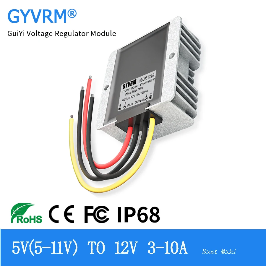 DC DC Boost Module 5V 6V 8V 9V 11V to 12V 5A 8A 10A DC Power Transformer 6V to 12V Vehicle Power Boost Module Converter CE RoHS
DC DC Boost Module 5V 6V 8V 9V 11V to 12V 5A 8A 10A DC Power Transformer 6V to 12V Vehicle Power Boost Module Converter CE RoHS