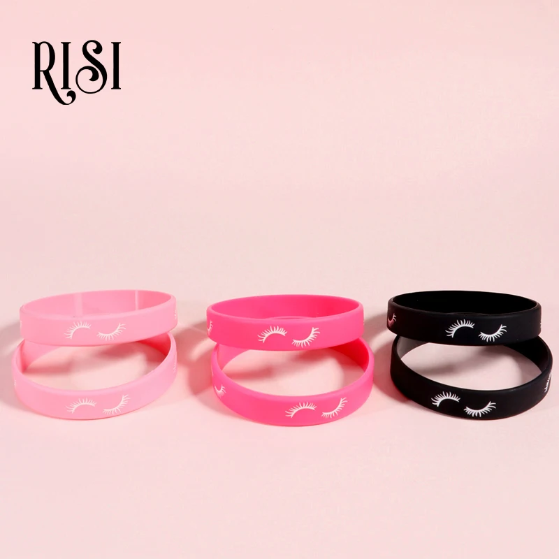 RiSi Lash Design Silicone Wristband Hologram Power Rubber Bracelets Adult Teens Concave Bangles Outdoor Gifts Color Bangles
RiSi Lash Design Silicone Wristband Hologram Power Rubber Bracelets Adult Teens Concave Bangles Outdoor Gifts Color Bangles