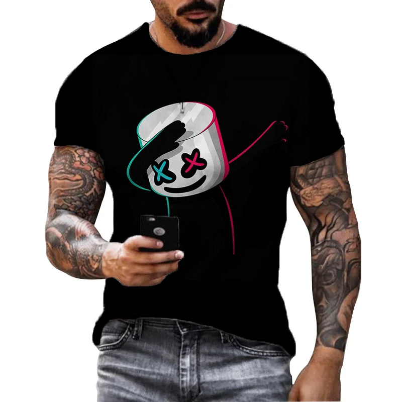 2022 New Oversized T Shirt For Men Casual Short Sleeve Hip Hop Smiling Face Print Plus Size Tee Shirt Pullover Mens T-shirt Top
2022 New Oversized T Shirt For Men Casual Short Sleeve Hip Hop Smiling Face Print Plus Size Tee Shirt Pullover Mens T-shirt Top