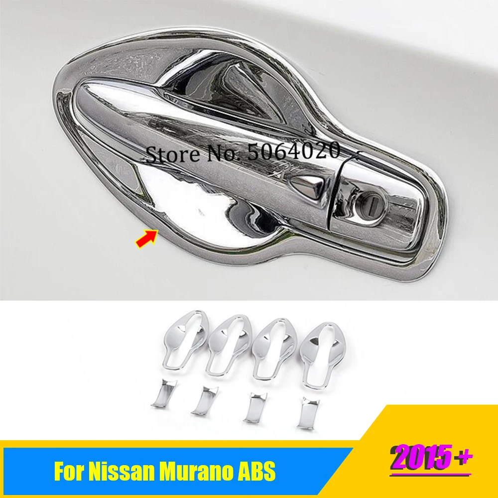 For Nissan Murano 2015 2016 2017 2018 2019 2020 ABS Chrome accessories Car Door protector handle Bowl cover trim car styling
For Nissan Murano 2015 2016 2017 2018 2019 2020 ABS Chrome accessories Car Door protector handle Bowl cover trim car styling