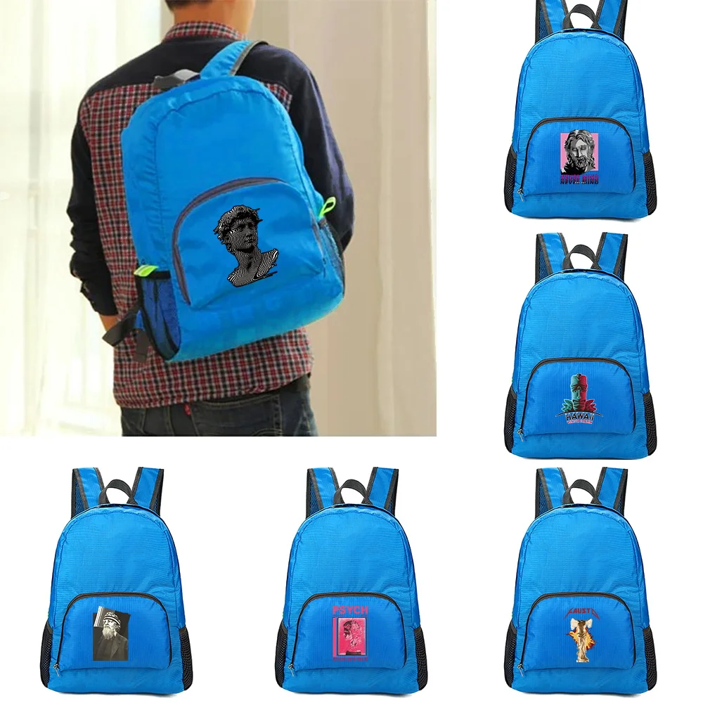 Women Portable Foldable Backpack 2022 New Men Ultralight Folding Mountaineering Sports Daypack Travel Sculpture Print Backpacks
Women Portable Foldable Backpack 2022 New Men Ultralight Folding Mountaineering Sports Daypack Travel Sculpture Print Backpacks