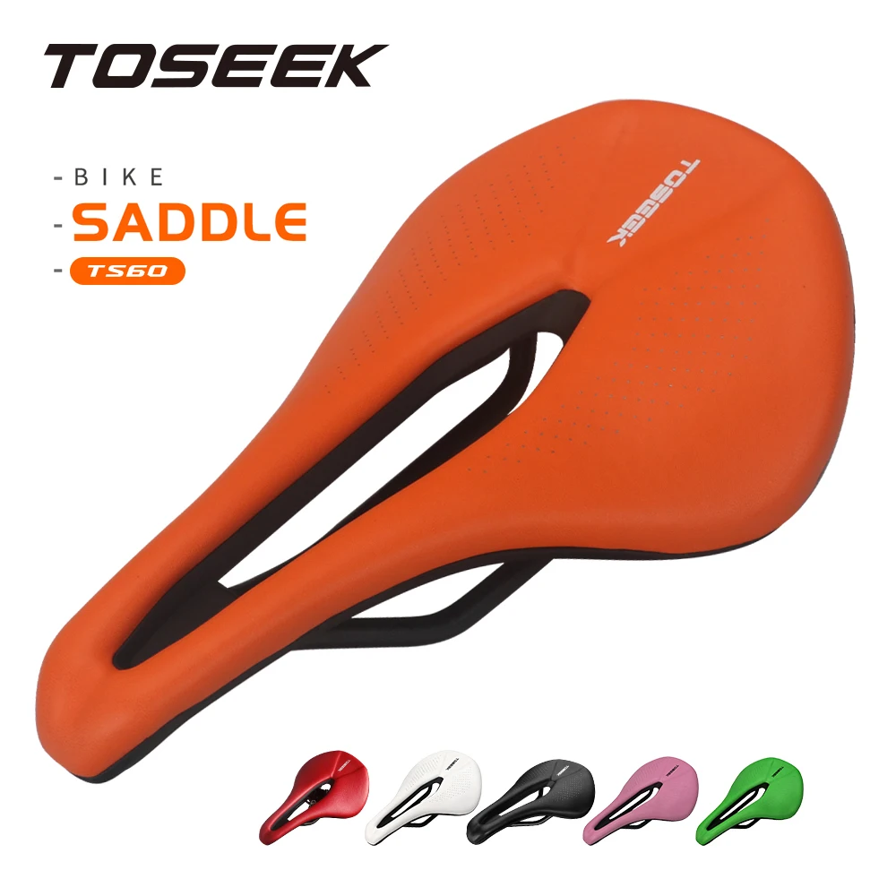 TOSEEK MTB Road Bike Saddle EVA Ultralight Breathable Comfortable Seat Cushion Bike Racing Saddle Bicycle Seat Bicycle parts
TOSEEK MTB Road Bike Saddle EVA Ultralight Breathable Comfortable Seat Cushion Bike Racing Saddle Bicycle Seat Bicycle parts