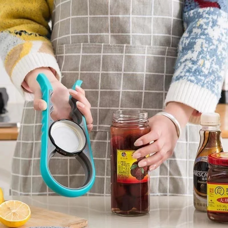4 IN 1 Jar Opener Thicken Easy Grip No-slip Bottle Opener Twist Off Lid Quick Opening Cook Household for Weak Hands & Arthritic
4 IN 1 Jar Opener Thicken Easy Grip No-slip Bottle Opener Twist Off Lid Quick Opening Cook Household for Weak Hands & Arthritic