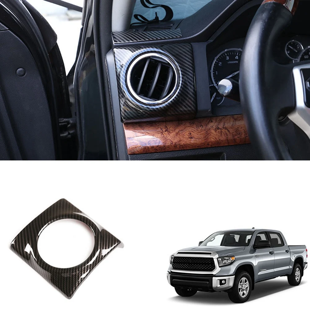 Car Carbon Fiber Dashboard Driver Side Air Vent Housing Outlet Frame Decorative Cover Trim for Toyota Tundra 2014-2021
Car Carbon Fiber Dashboard Driver Side Air Vent Housing Outlet Frame Decorative Cover Trim for Toyota Tundra 2014-2021
