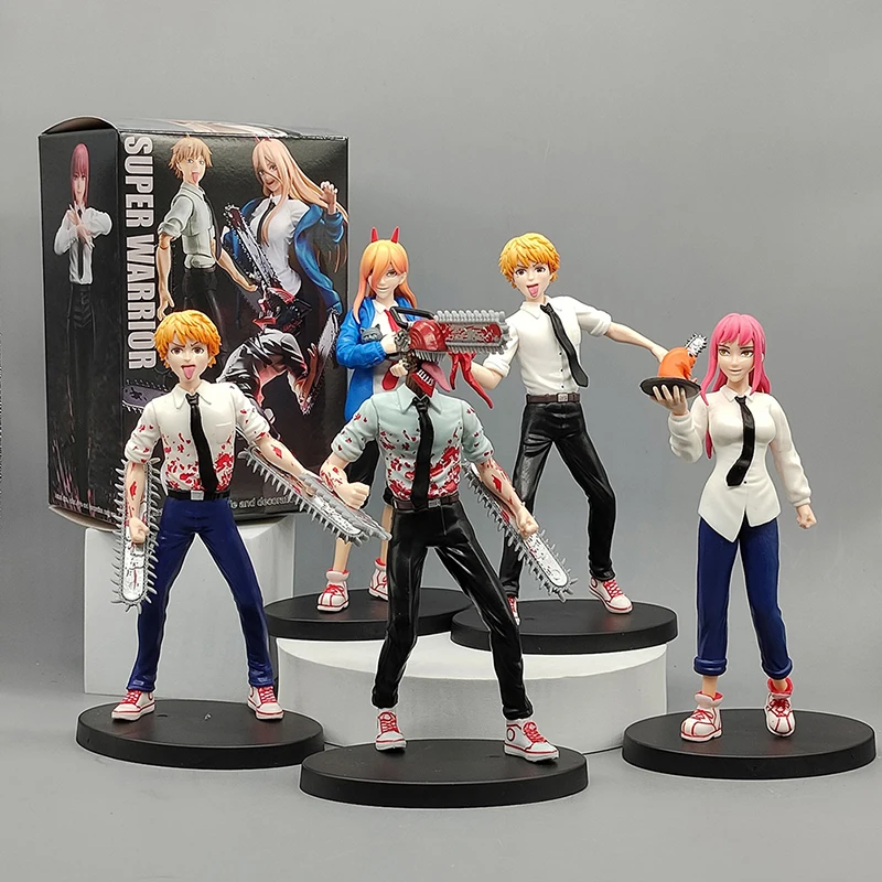 Anime Chainsaw Man Figure Denji Makima Figure Collection Model PVC Action Figure Doll Toy Figurine Birthday Gift For Kid
Anime Chainsaw Man Figure Denji Makima Figure Collection Model PVC Action Figure Doll Toy Figurine Birthday Gift For Kid