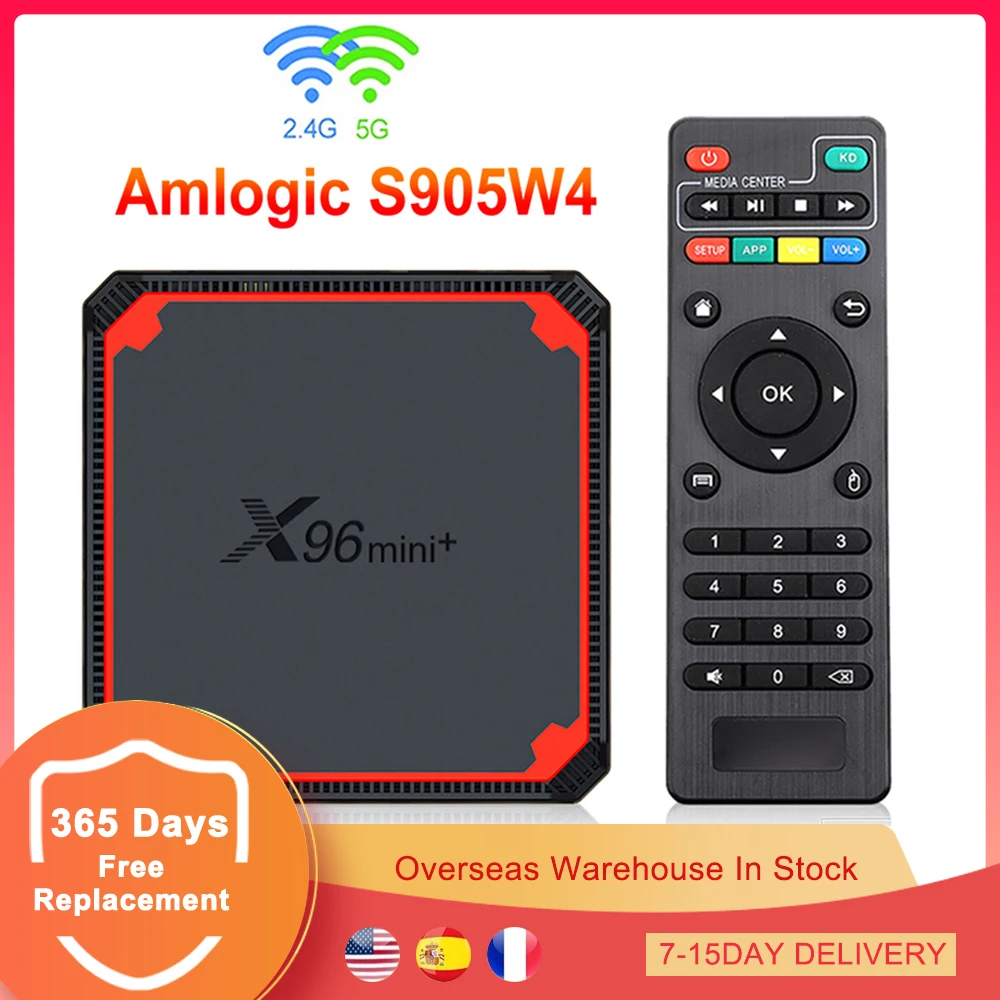 ТВ-приставка X96 Mini Plus, Android 9, четырехъядерный процессор Amlogic S905W4, 2 Гб ОЗУ, 16 Гб ПЗУ, 2,4G Φ, Wi-Fi, ТВ-приставка 4K, медиаплеер
ТВ-приставка X96 Mini Plus, Android 9, четырехъядерный процессор Amlogic S905W4, 2 Гб ОЗУ, 16 Гб ПЗУ, 2,4G Φ, Wi-Fi, ТВ-приставка 4K, медиаплеер