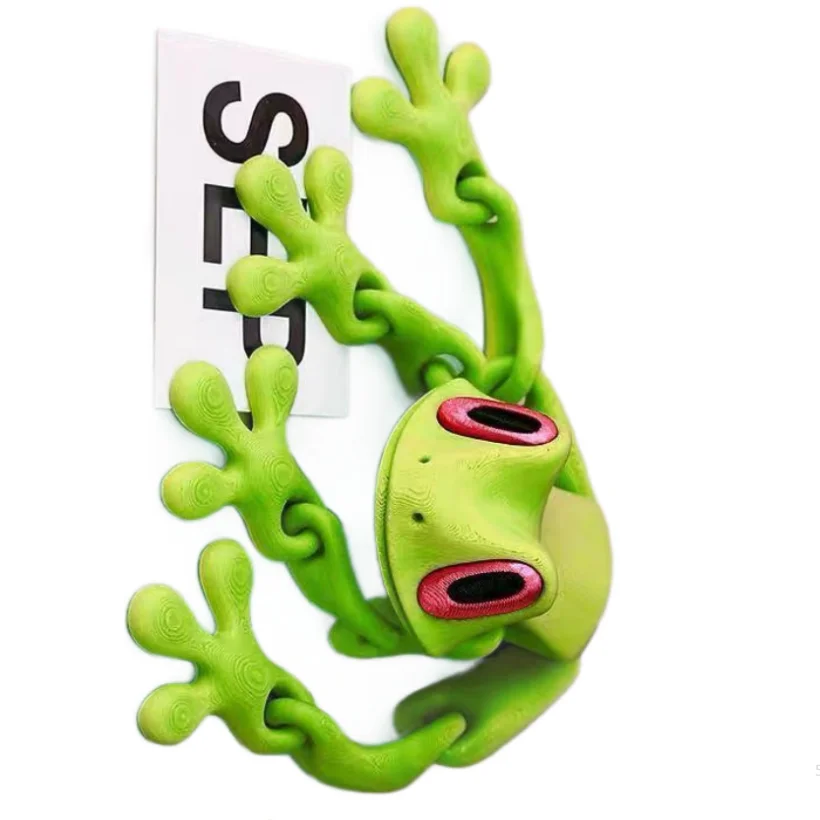 Деревянная подвижная лягушка-магнит
Деревянная подвижная лягушка-магнит