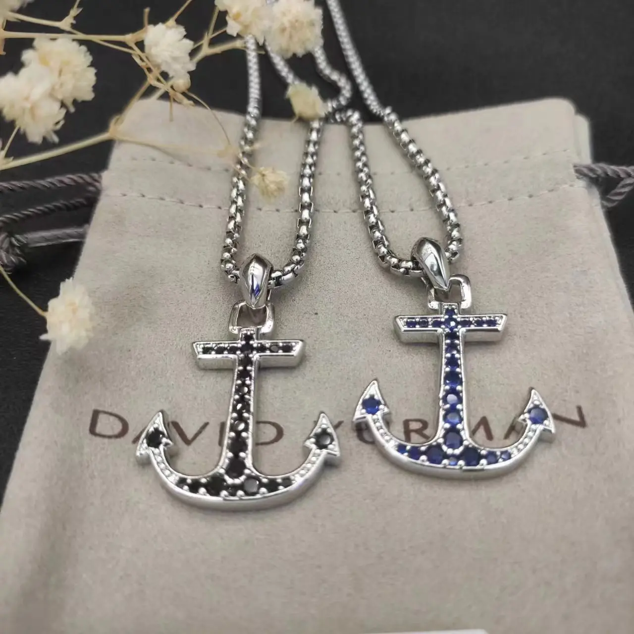 David Yurman Anchor Amulet Pendant Necklace Fine Jewerly Without Stone Good quality No Lose Color Free shipping
David Yurman Anchor Amulet Pendant Necklace Fine Jewerly Without Stone Good quality No Lose Color Free shipping