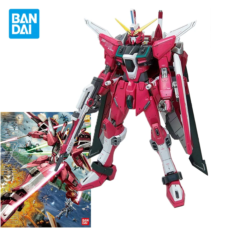 Bandai GUNDAM Anime Model MG 1/100 ZGMF-X19A JUSTICE GUNDAM Action Figure Assembly Model Doll Toys Gifts for Children
Bandai GUNDAM Anime Model MG 1/100 ZGMF-X19A JUSTICE GUNDAM Action Figure Assembly Model Doll Toys Gifts for Children